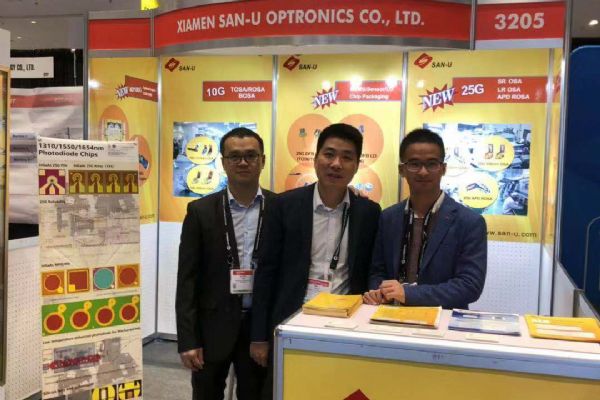 SAN-U Optronics a exposé avec succès à San Francisco, États-Unis, PHOTONICS West 2019